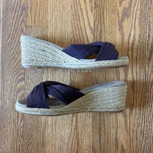 Y2k Gap Espadrilles Wedge Sandals